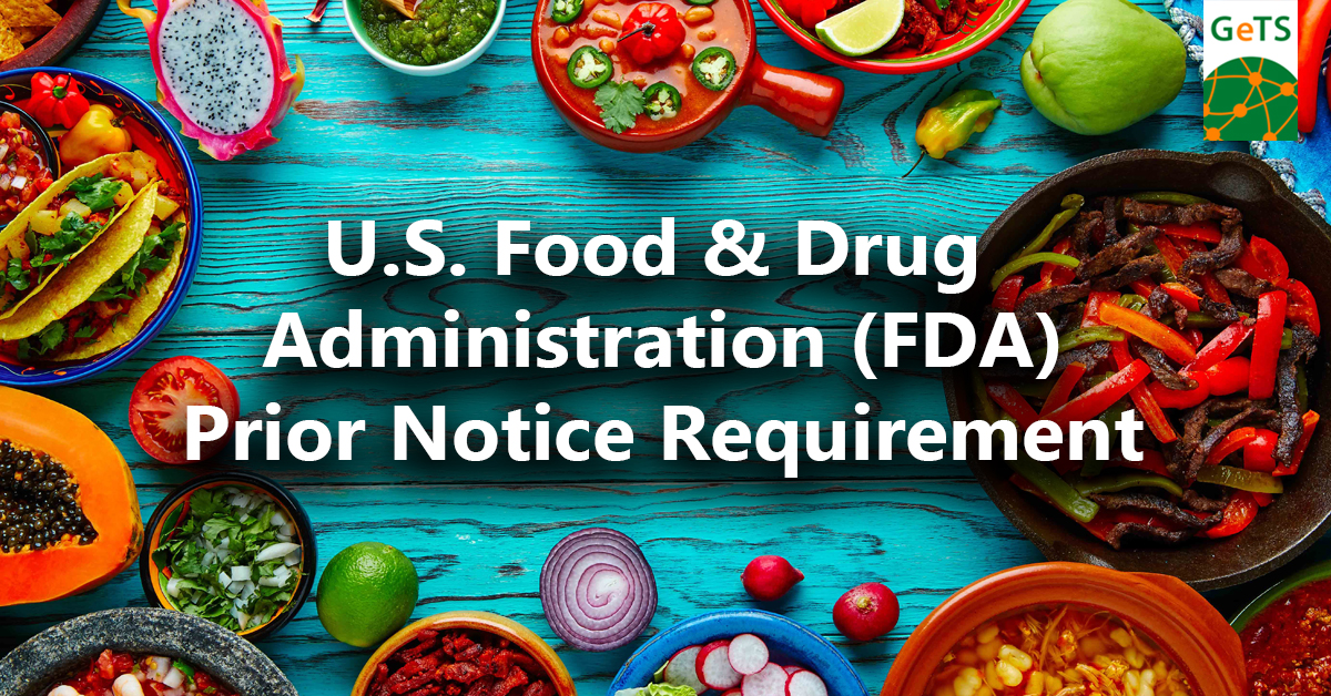 FDA Prior Notice